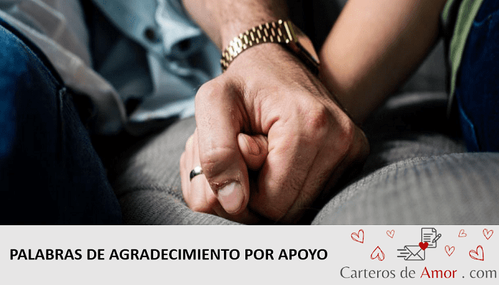 palabras de agradecimiento por apoyo en momentos dificiles